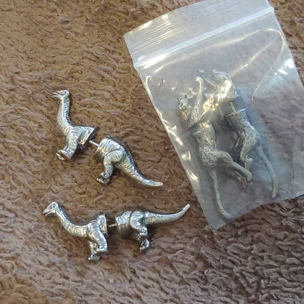 Animal earrings